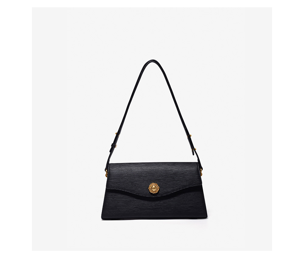 New Trendy Ladies Shoulder Bag Retro Simple Messenger Fashionable Underarm Designer Handbag Patent Leather Cover Style BagVoyage