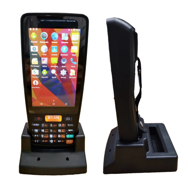 RUGLINE 4.0 Inch Android Mobile PDA With Barcode Scanner NFC Reader Wifi Bluetooth 4G GPS Camera Terminal