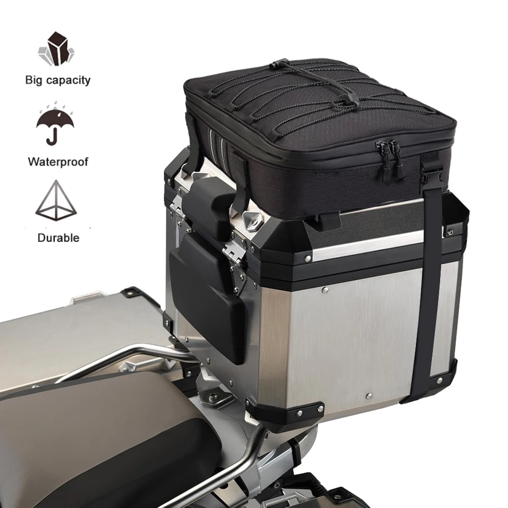 Motorcycle Rack Top Box Case Saddle Waterproof Luggage Bags For BMW K1600B K1600GA K1600GT K1600GT K1600GTL K 1600 B GA GT GTL