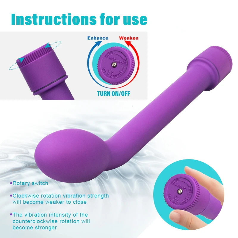 Powerful GSpot Vibrator for Women Nipple Clitoris Stimulator Vagina Anal Orgasm Finger Shaped Dildo Sex Toys Adults 240403