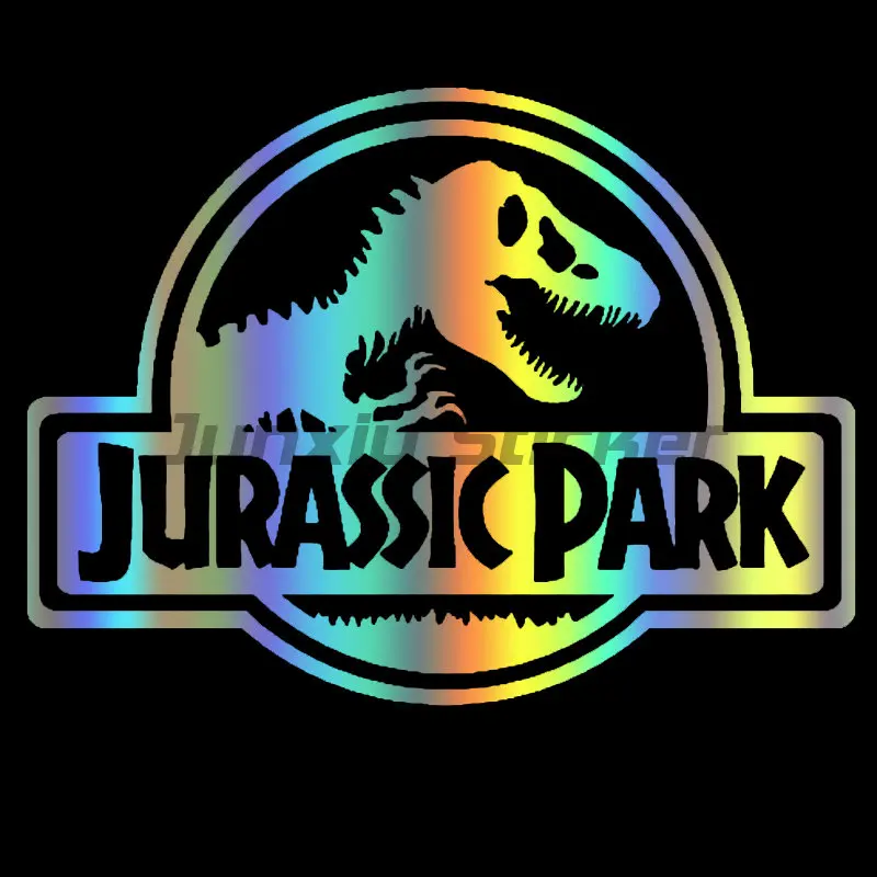 Park Dinosaur Creative Jurassic Decal For Cars, Bumpers, Windows Car ddmysmile Motorcycle Decal Laptop Phone Tablet Bicycle PVC Decor Smile Cars, Bump