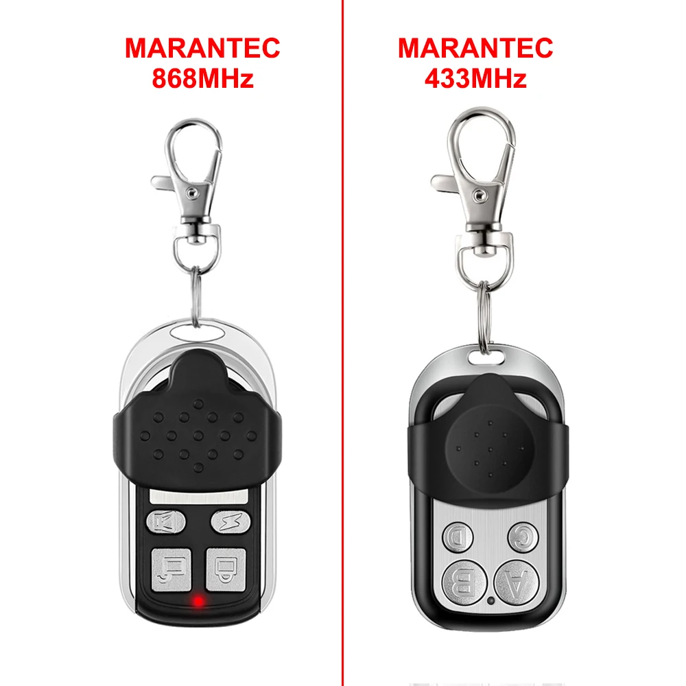 302 Marantec ddmysmile D304 Digital D313 868Mhz Remote Control Marantec 211 212 221 221 Garage Door Opener 433Mhz Smile