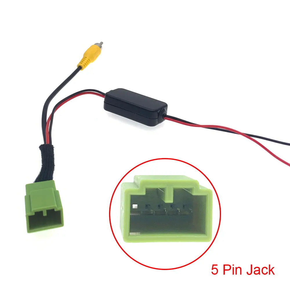 Car Radio Camera Parking Rear Video RCA Reverse Convert Adapter Cable new For Suzuki Vitara Escudo Jimny 2015~2019 2025 Android Player