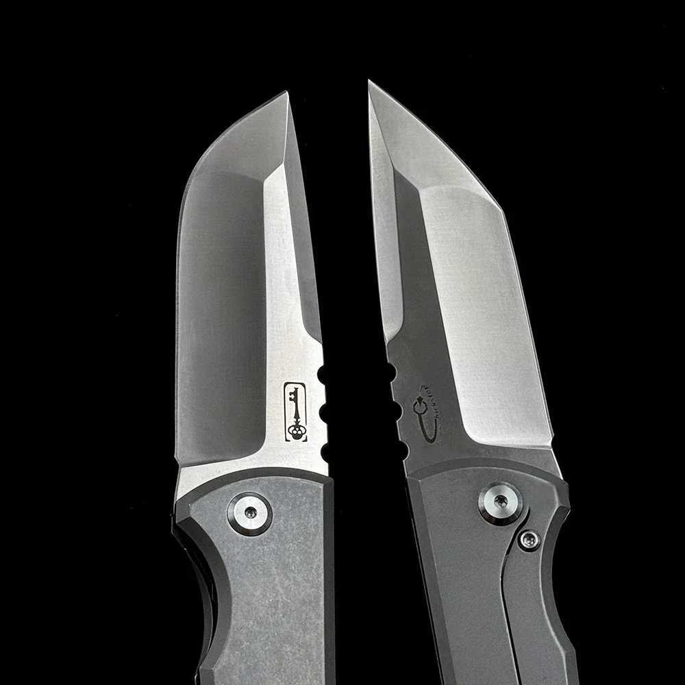 OK 229 Chaves Ultramar Redencion Ceramic Bearings Titanium Mark M390 Survival EDC Tool Camping Hunting Outdoor Folding Knife X241108
