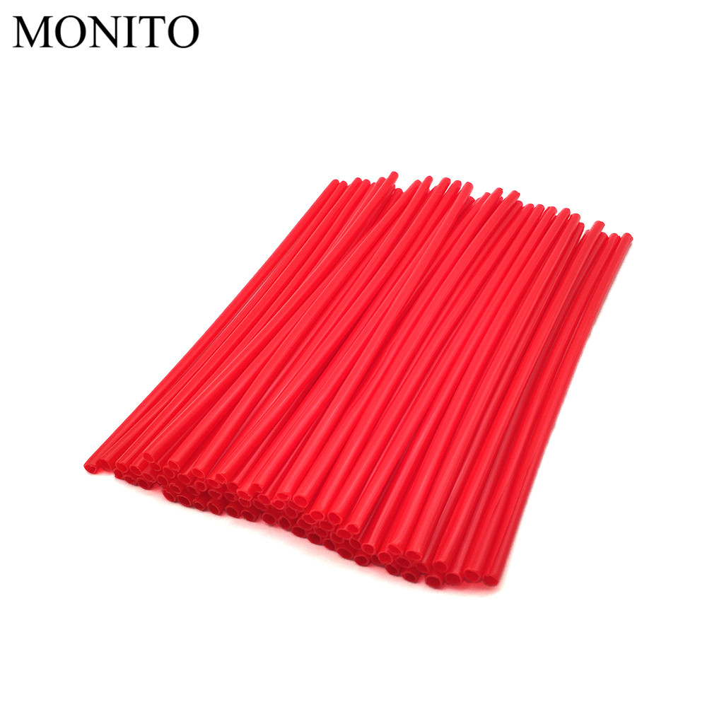 72 Pcs Motorcycle Dirt Bike Wheel Rim Spoke Rim Skin Cover Protector For Gas Gas EC2T FSE FSR EC300 EC250 EC 250 300 EC250 EC300