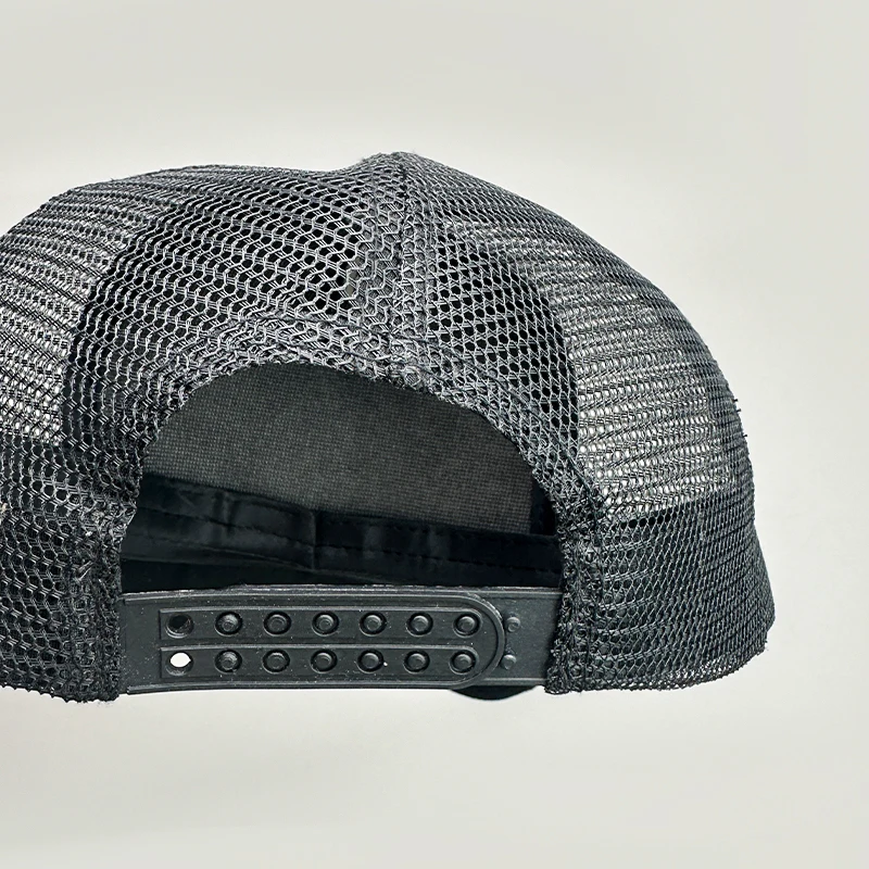 Letter Locomotive Block Color Half Mesh Caps New ddmysmile Men Women Sunshade American Vintage Breathable Versatile Baseball Hats Fashion Smile