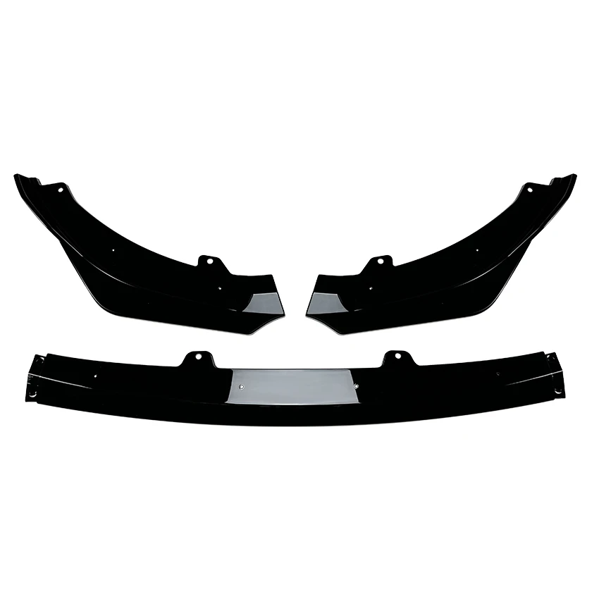 For Kia Stinger GT 2018-2023 3Pcs Car Front Lip Bumper Splitter Diffuser Body Kit Spoiler Tuning Guard Deflector Lips Covers