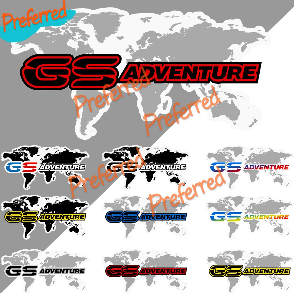 Hot F850 R1200 GS R1250 Motorcycle Sticker Adventure Decal Side Case Box Stickers for R1200gs R1250gs F800gs F850gs R1150gs GSA