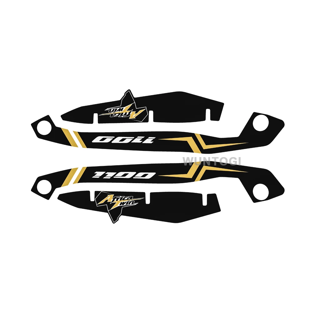 3D Gel Motorcycle handguard handlebar Decal waterproof Sticker Adventure For Honda Africa Twin CRF1100L 2020 CRF 1100 L Stickers
