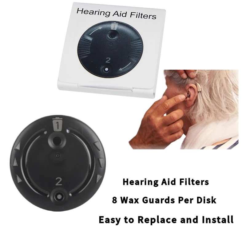Wax Guard Wax Filters WaxTrap WaxStop Prevents Earwax Cerumen Phonak CeruShield Disk from Phonak Hearing Aids