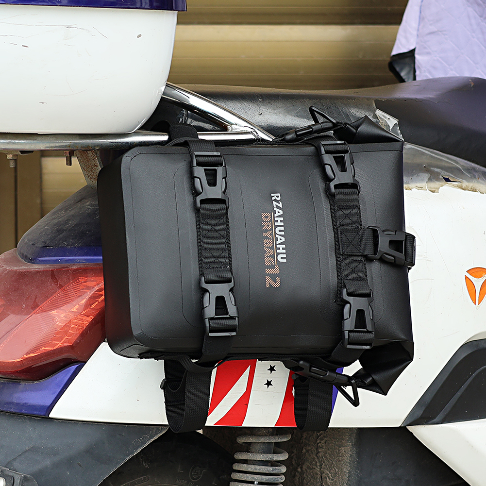 RZAHUAHU Motorcycle Bag Multifunctional Bumper Bag Waterproof Large Capacity Anti-slip Motorcycle Seat Bag Motorbike Accessories - view 3