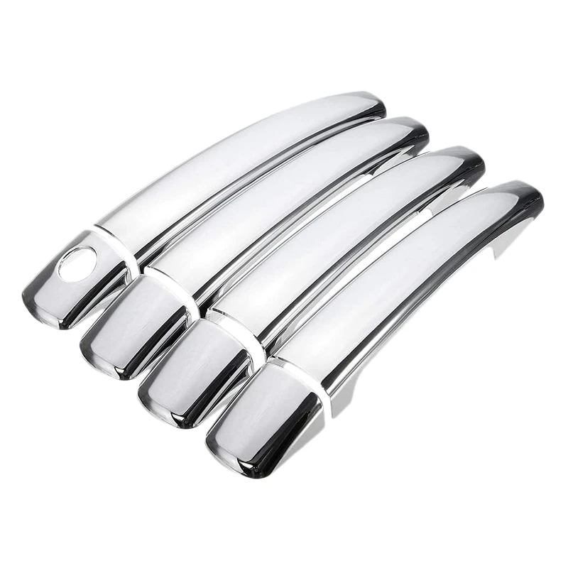 C4 For Citroen C4 Picasso C6 Peugeot 207 308 407 Chrome Door ddmysmile Handle Cover Trim Smile