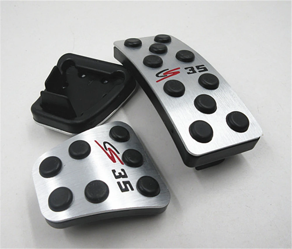 TTCR-II Car Accessory Accelerator Gas Brake Footrest Modified Pedal Pad for Changan CS35 AT/MT Decorate Protector Sticker Cover