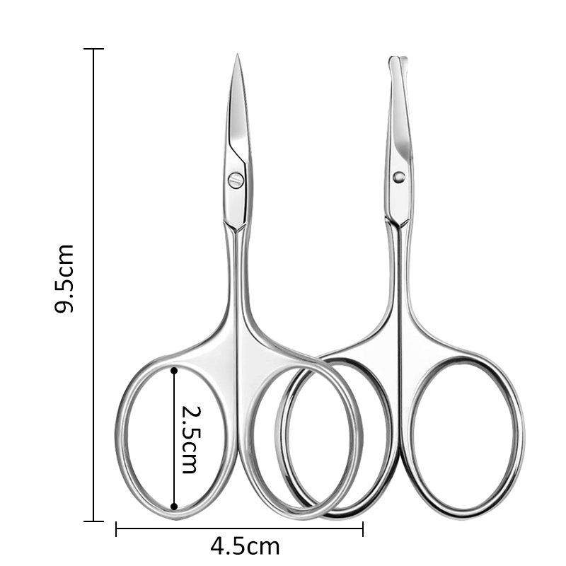 1Pcs Professional 2025 Small Makeup Eyebrows Grooming Scissors Cuticles For Face Nose Hair new Beard Trimmer Men and Women Beauty Tool