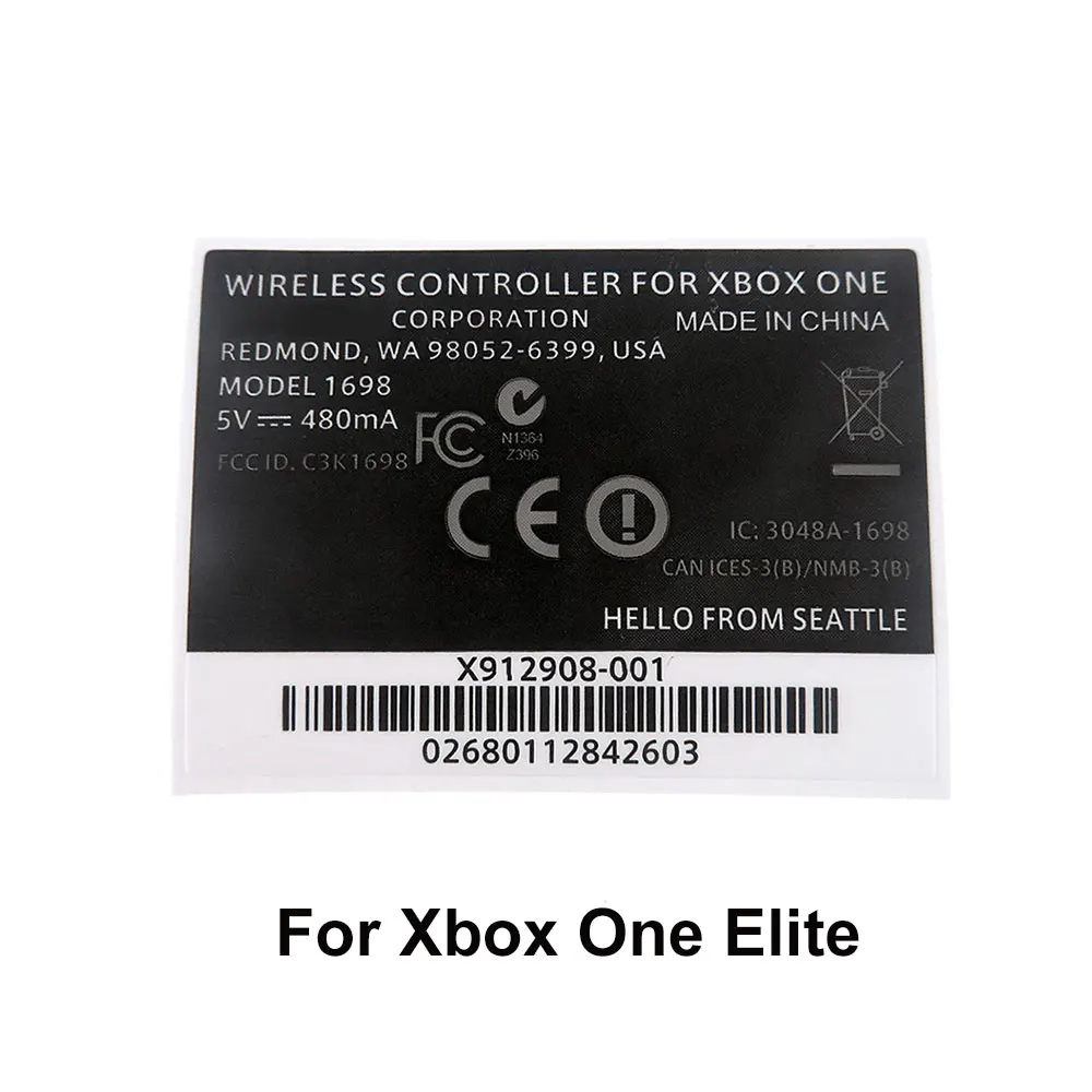 XBOX JCD 2pcs FOR Series S X Skin Sticker Stickers For XBOX ONE Slim/S Elite Controller Handle Sticker Label smile Slim/
