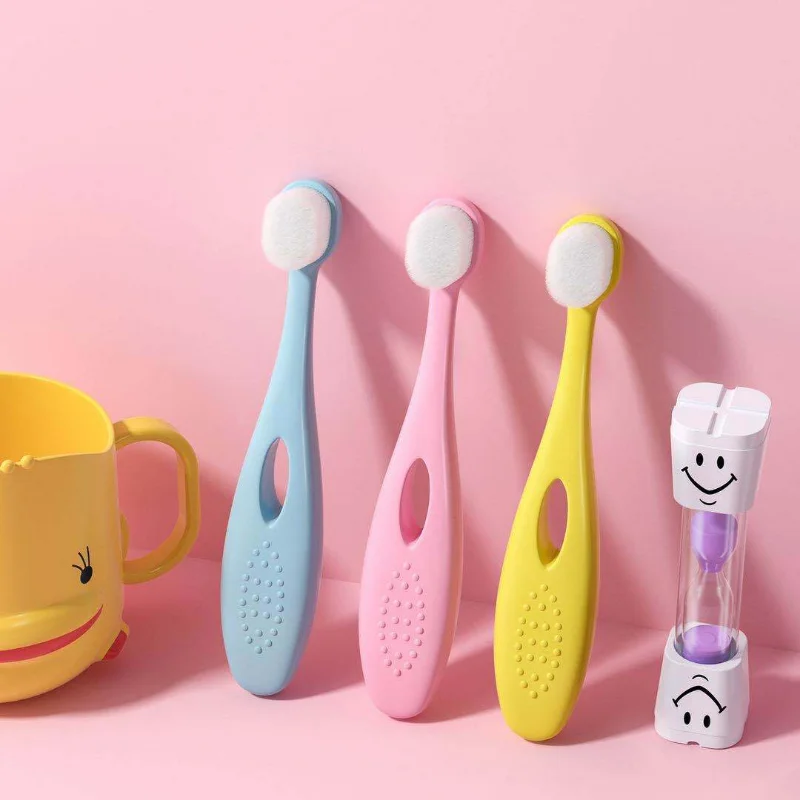 Baby Kids Toothbrushes Ultra Soft Brush Toothbrush High Quality Children Toothbrush 360 Toothbrush Floss Boys Gilrs Oral Hygiene