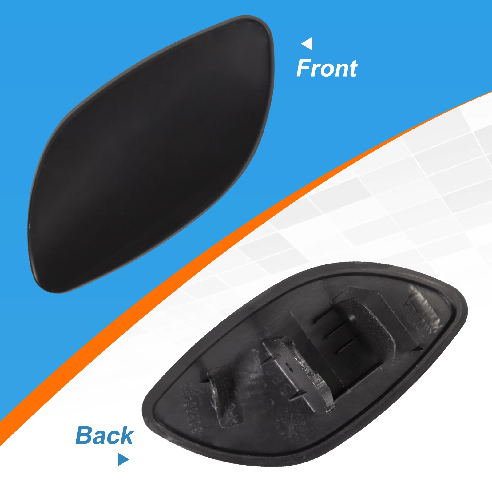 Front Bumper Headlight Washer Cover For VOLVO S80 Accessories 2007 2008 2009 2010 2011 2012 2013 39870059 39870060 Left Right