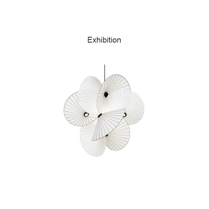 Room Ceiling Pendant Living Lamp Cloth Minimalist Led Chandelier ddmysmile Shop Bar Counter Hanging Lamp Room Decor Home Lustre Smile
