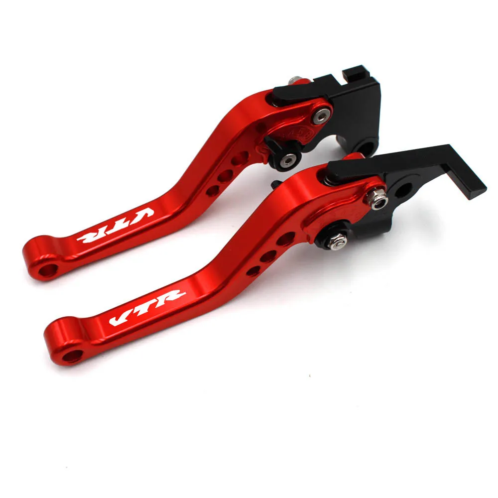 Short Motorcycle CNC Alnuminum Brake Clutch Levers Fit For HONDA VTR1000F FIRESTORM 1998-2005 VTR 1000F smile