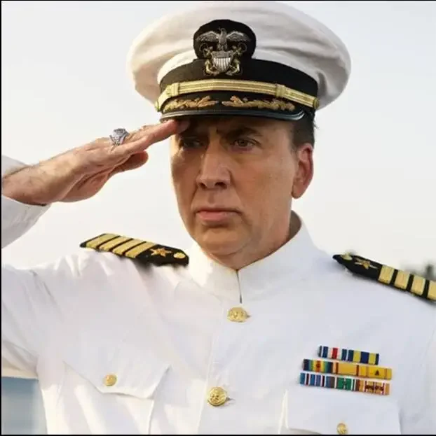 Suits Jacket + Navy Pants Army White Tuxedo Regular Uniform Men ddmysmile Navy Performance White Army Uniform Same As Nicholas Cage Smile +