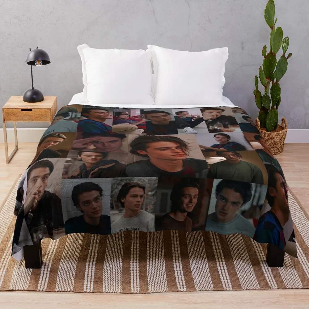 Felix Blanket Mallard Throw Flannel Blanket Flannel Fabric smile