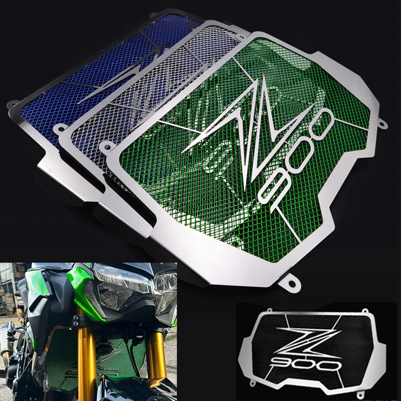 Radiator Trim Cover Grill Guard Grille Protector For Kawasaki Z900 SE ABS 2017 2018 2019 2020 2021 2022 2023 50th Anniversary