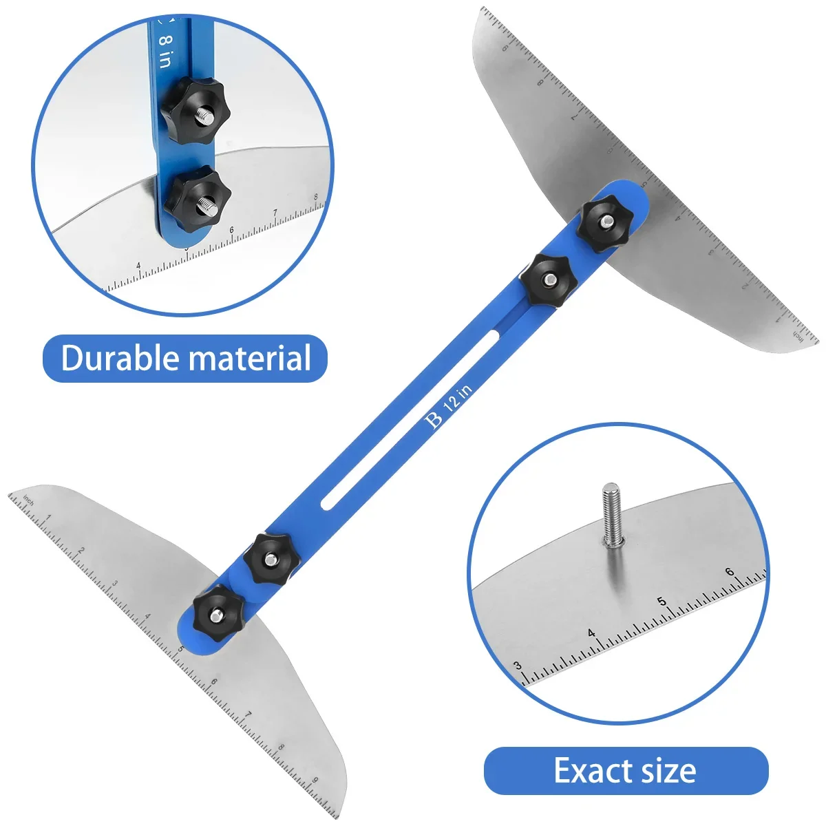 Stair Template Tool Angle new Ruler Stair Stair Tread Gauge Tread Template Tool For Stairs Risers 2025 Partitions Measuring Stair Tools