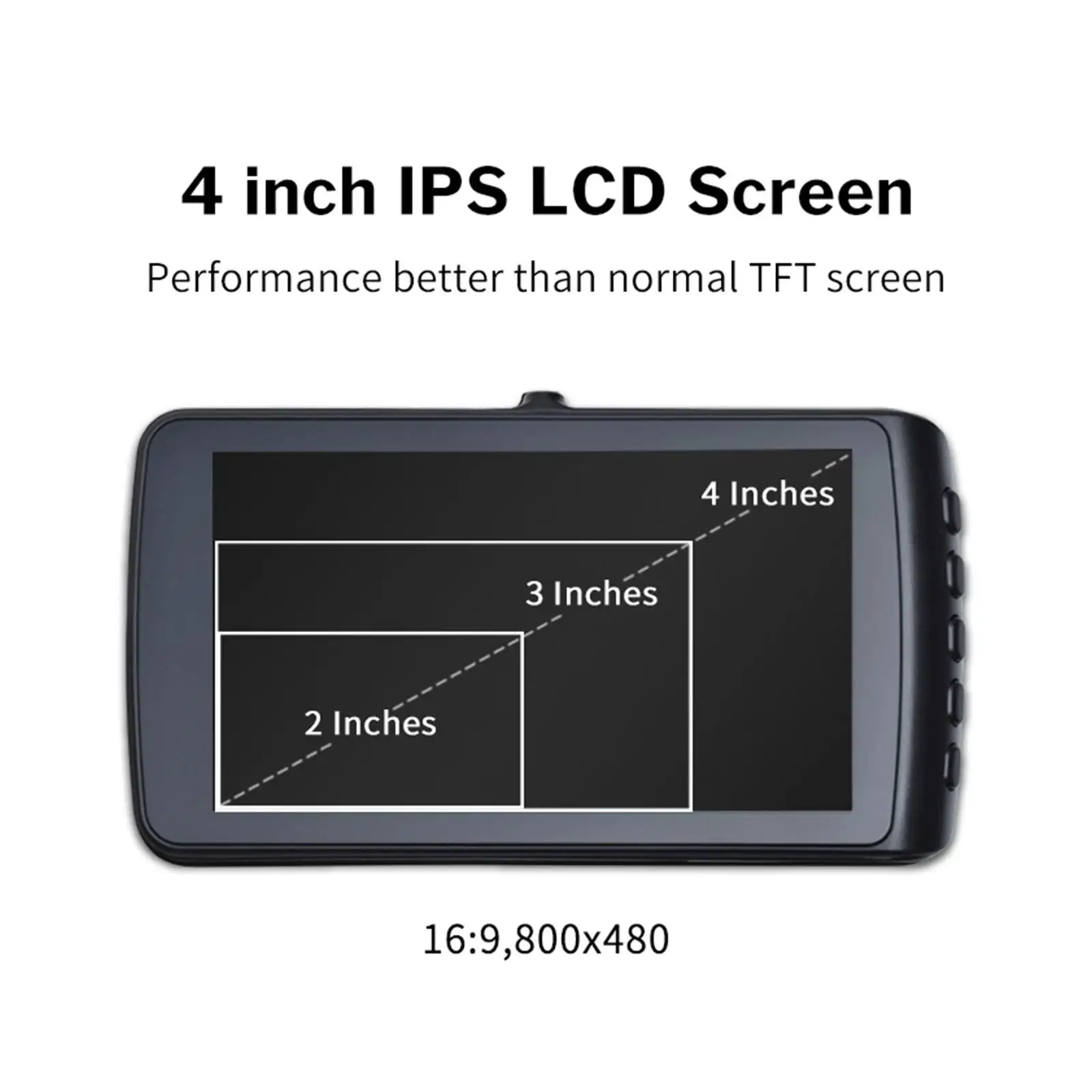 4.0 Full Cam Dash HD ddmysmile 1080P Car DVR Rear View Vehicle Camera Video Recorder Black Box Auto Dashcam Car Accessories Multi-Language Smile