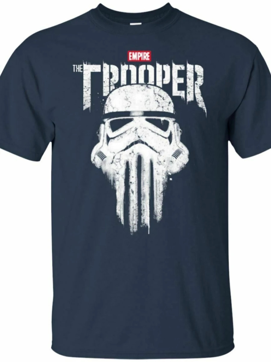 The Trooper First Order Stormtroop Men Black Naval TShirt S3XL 240409