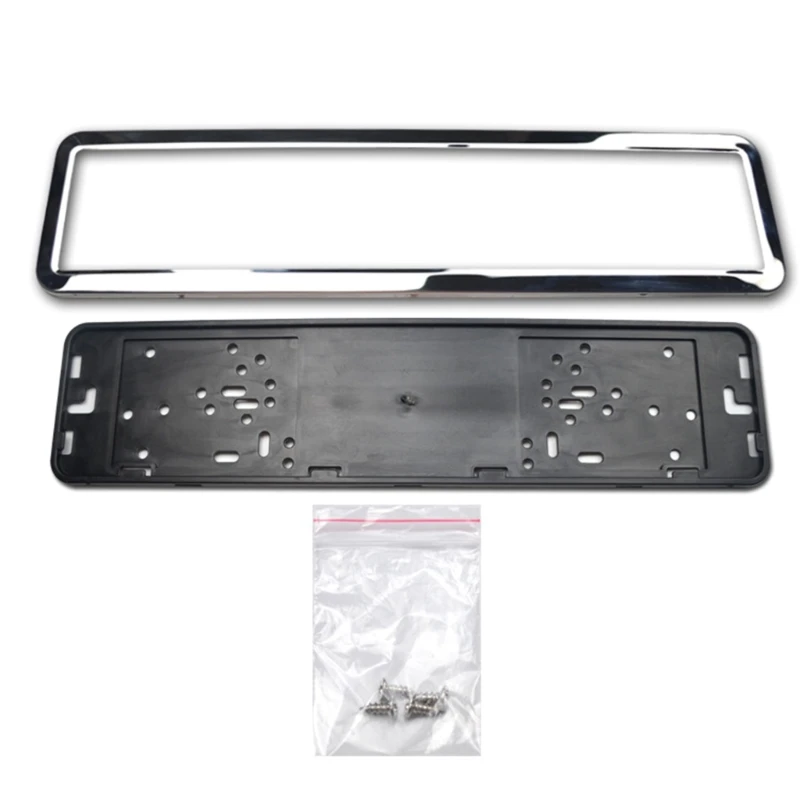 Frame Universal Stylish Plate For ddmysmile Car License Number Holder Bracket Waterproof Smile