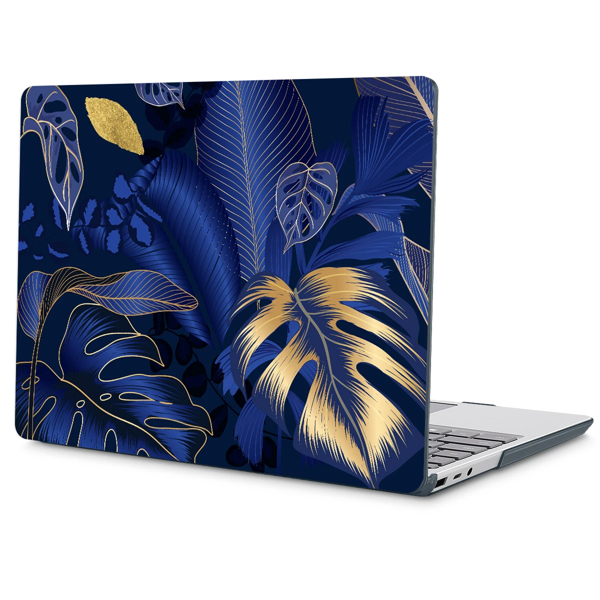 Flora Case Compatible ddmysmile Dark For 13.5" Microsoft Surface Laptop 5/4/3 With Metal Palm Rest Model 1951/1868 Plastic Hard Shell Case Smile 
