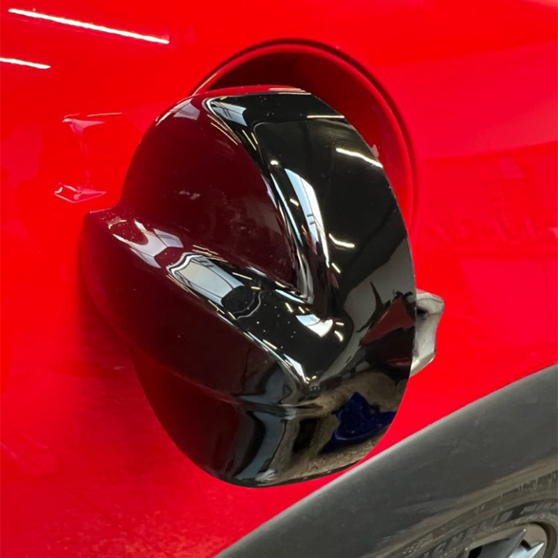 For MINI Cooper S R53 2003-2006 Brand New Plastic Ray Style Black Fuel Tank Cover Car-Styling Auto Accessories