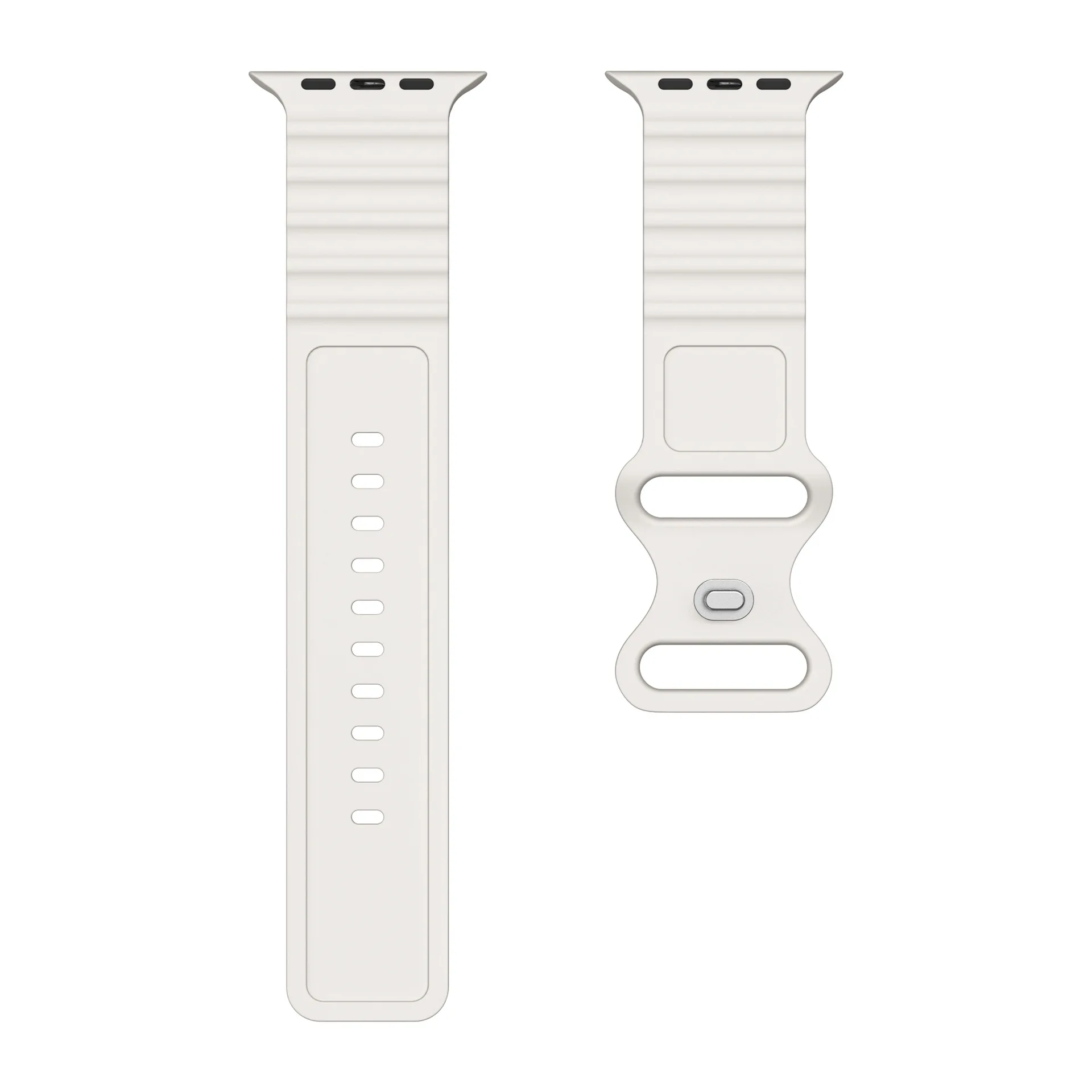 Strap For Apple watch band 44mm 40mm Ultra 2 49mm 45mm 41mm 38mm 44 mm silicone correa bracelet iWatch series 9 8 6 5 4 3 se 7