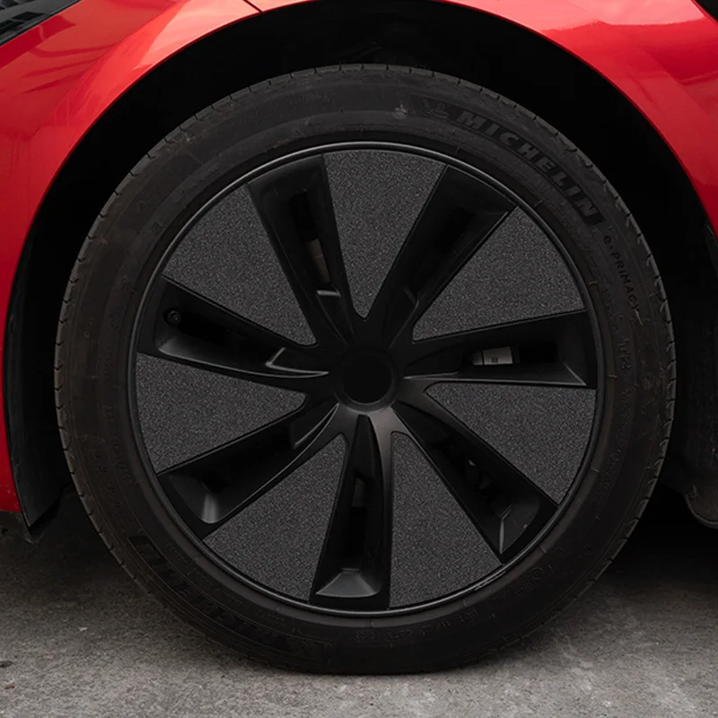 Wheel Hub Stickers for Tesla Model 3+ Wheel new Rims Stickers Scratch Repair Protective 2025 Film New Model 3 Highland 2024 Accessories