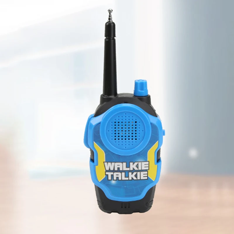 2Pcs/Set Walkie Talkies 50M Mini 2Ch Radio Phone for Kids Portable Handheld Children Outdoor Electronic Interphone Toys