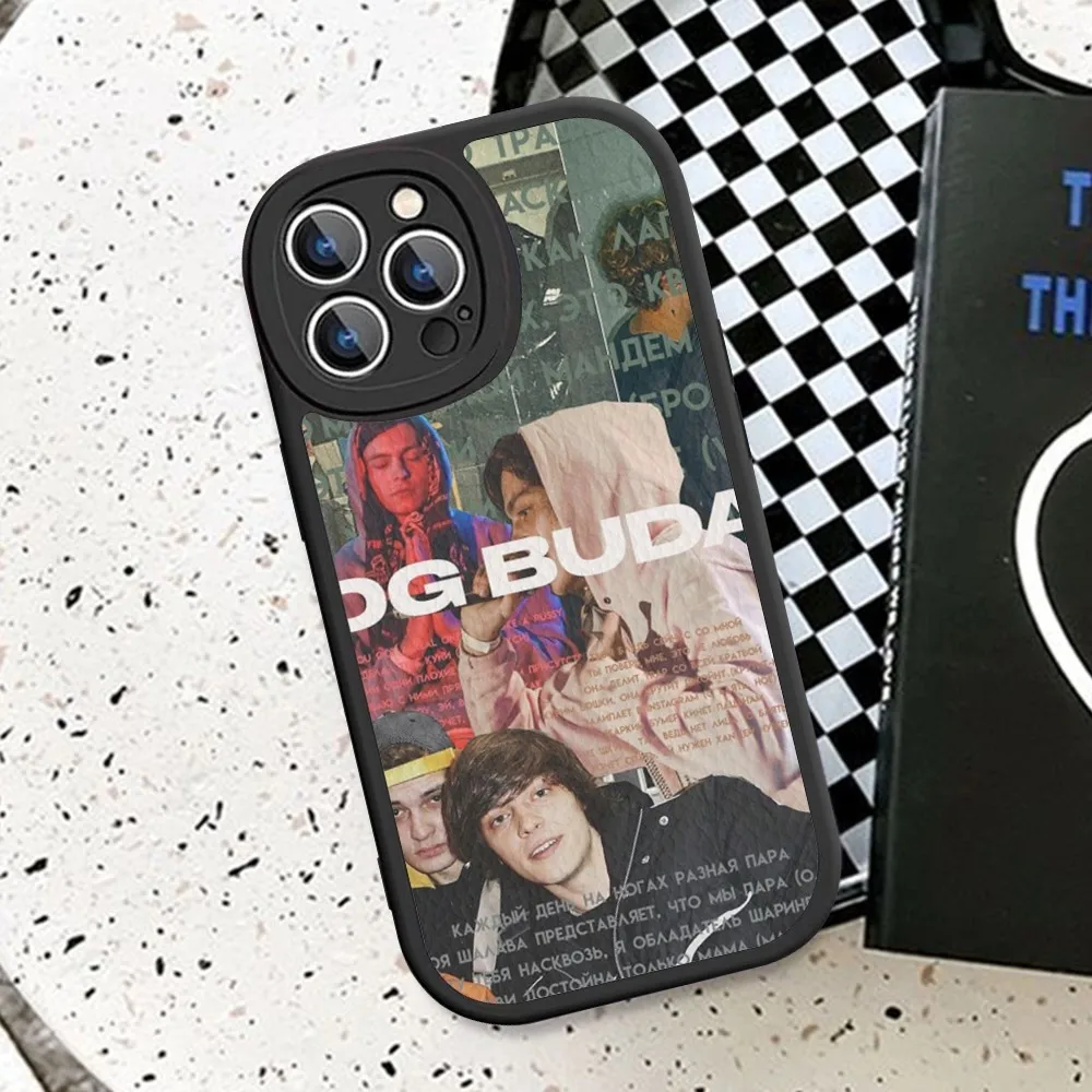Buda Rapper Og Russia Phone Case Hard Leather For Iphone 14 13 12 Mini 11 14 Pro Max Xs X Xr 7 ddmysmile 8 Plus Fundas Smile