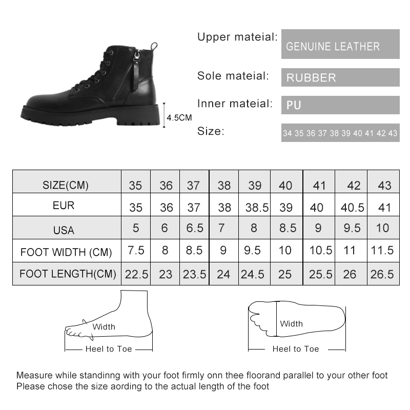 Genuine Leather Marton Boots Women Autumn 2024 New Double Zipper Women's Ankle Boots Platform Thick Heel Motorcycle Boots Women