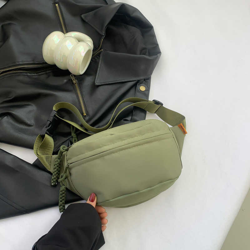 2024 new bag women's dumpling bag women's waist bag chest bag personalized shoulder bag crossbody bag