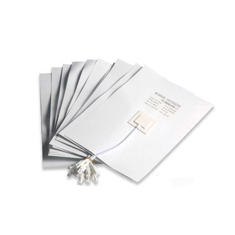 Upgraded Anti Resistant PET Film for 12V Mirrorors Keep Your Mirror Clear & Fog Frees Simple Installs