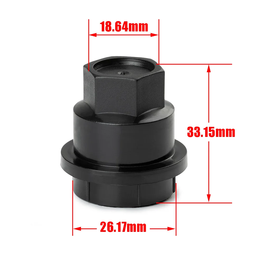 For GMC 20Pcs For Buick ddmysmile For Chevrolet For Olds Repair Black Wheel Lug Nut Covers Cap M24x2.0 15661036 10028614 21010462 560-5208 Smile