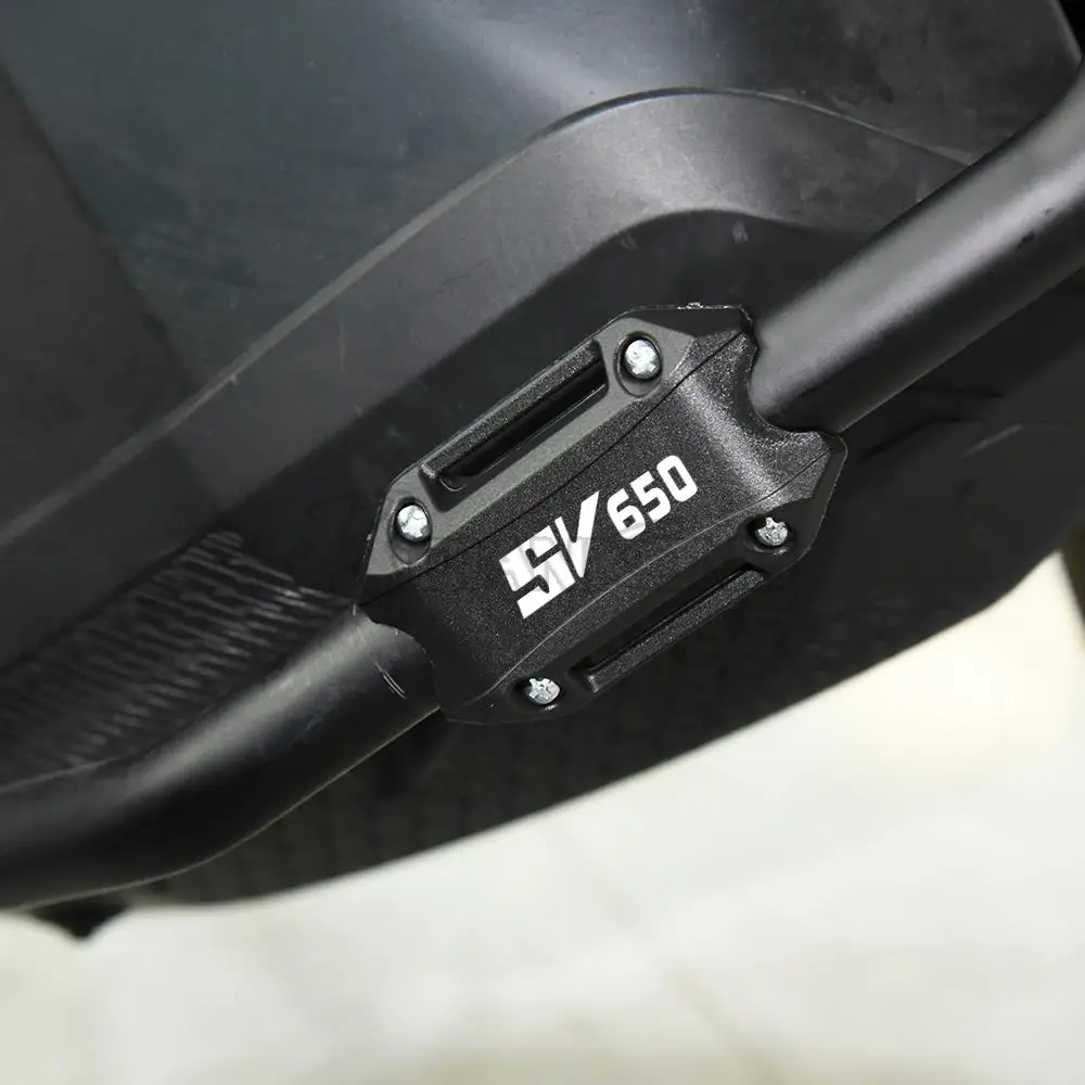 For SUZUKI SV650 SV 650 1999-2014 2016 2018 2019 2020 2021 25MM Motor Engine Bumper Decorative Guard Block Crash bar Protection