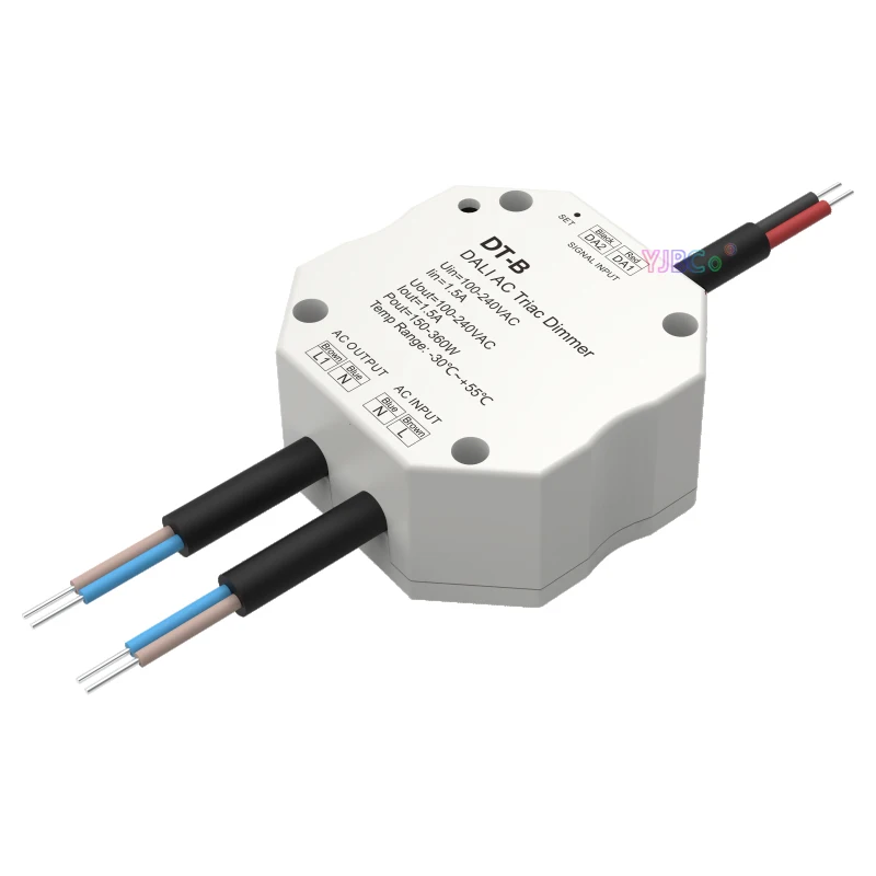 AC Triac 110V-220V Skydance DALI Dimmer Trailing Edge 1 Channel Output To Dim Switch Single Color LED Light Lamp Controller smile