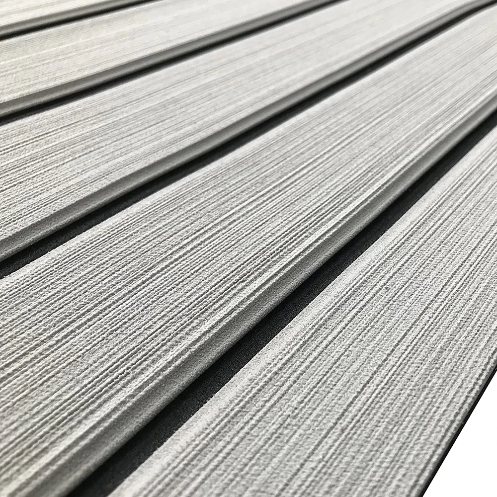 Self-Adhesive EVA Foam Decking Sheet Pads Anti-Skid Faux Teak Synthetic Yacht Marine Boat Flooring Mat Accessories 240*90cm