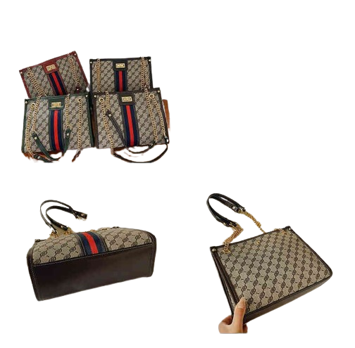 Designer Bags Old flower women039s autumn and winter new highcapacity chain single shoulder foreign style versatile porta