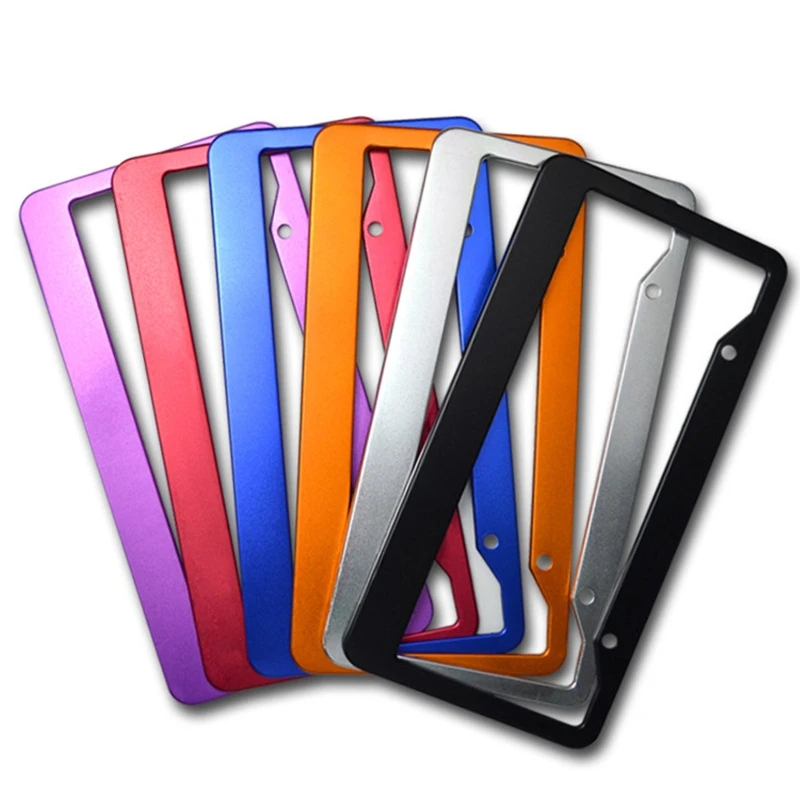 Highlighting for Cars Truck Decor Full-frame new Products 2025 License Plate Frame Simple