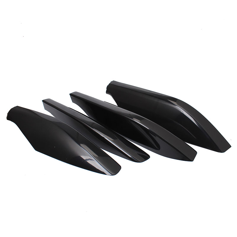 4 PCS ABS Roof Rack Cover For Toyota Land Cruiser Prado 120 FJ120 2003-2009 LC120 luggage Racks Rail End Shell Replacement Parts