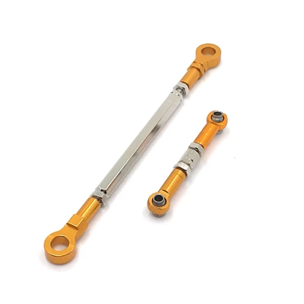 HB Toys ZP1001 ZP1002 ZP1003 ZP1004 ZP1008 Metal Steering Link Servo Link Rod Steering Linkage 1/10 RC Car Upgrade Parts