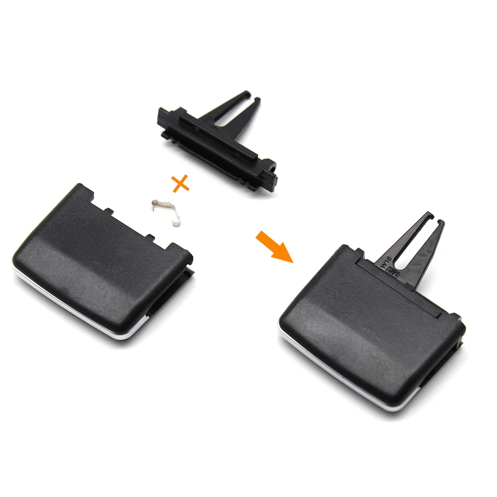 Front Rear Dash Air Conditioner Ac Vent Grille Tab Clip Slider For Mercedes Benz M GL ML GLE GLS W166 W292 2011-2019 1668300054