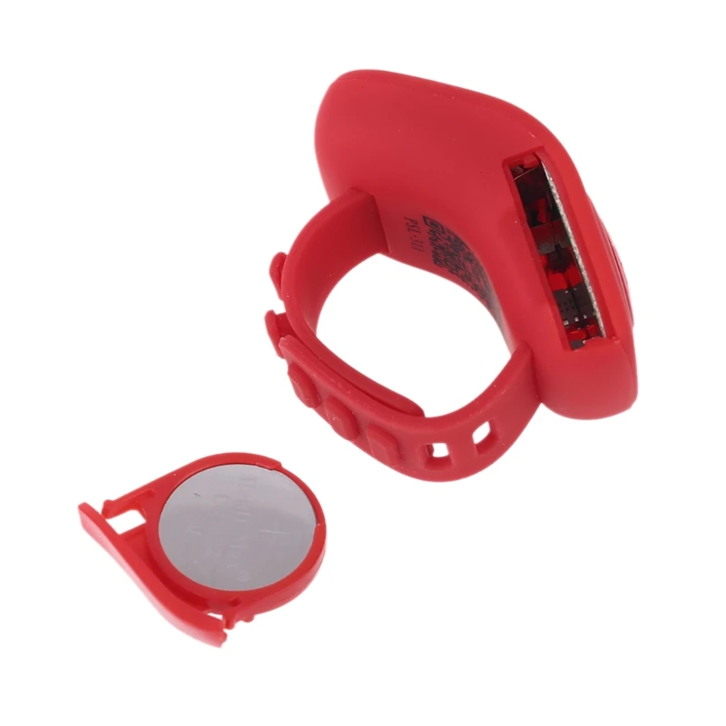 6 2025 Digital new Finger Tally Counter 8 Channels with LED Backlight for Time Chanting Prayer Silicone Ring Electronic Hand Coun