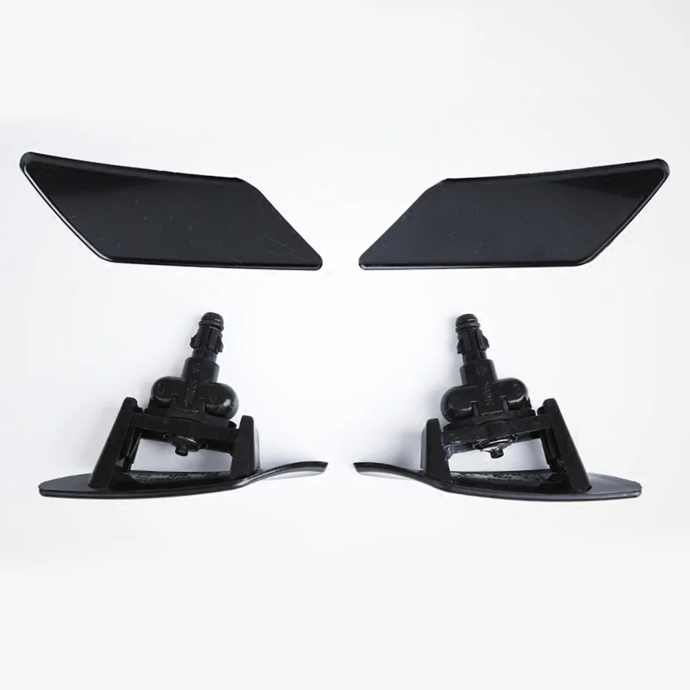 Car Front Headlight Washer Spray Nozzle Cover washer Jet Cap For Peugeot 307